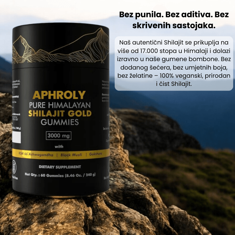 Shilajit Čist s Himalaje – Aphroly® - Aphroly HR