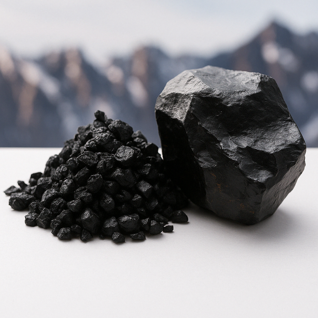 Sirova himalajska shilajit smola – prirodni oblik