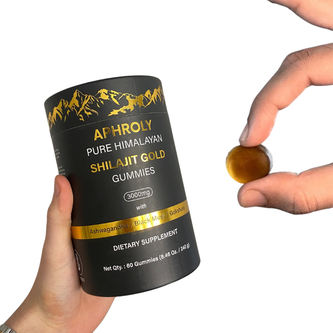Shilajit gummy u ruci – jednostavno i učinkovito doziranje
